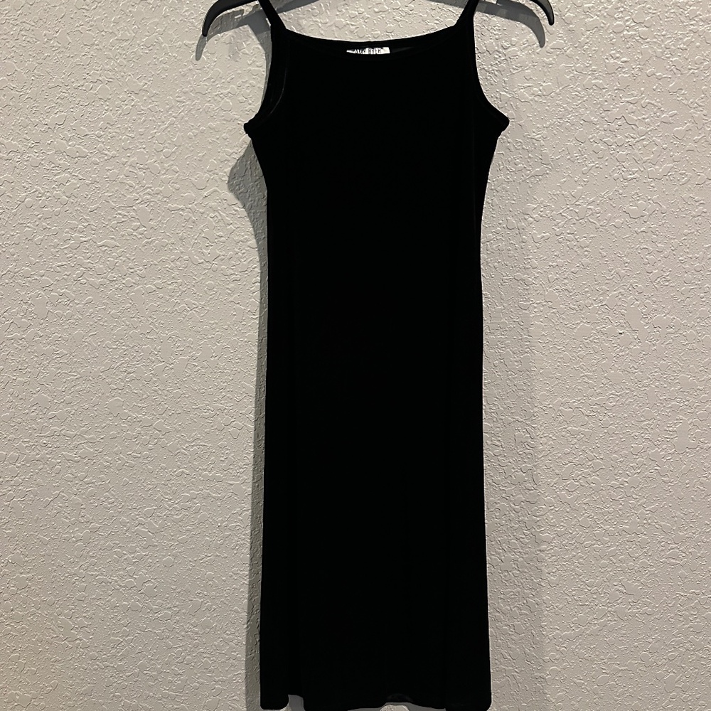 Sleeveless Black Dress - Size 7